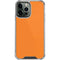 Orange iPhone 15 Pro Max Clear Case